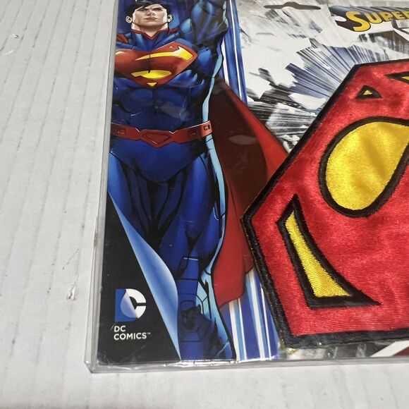 Superman Iron On Patch DC Comics Superhero Red Yellow New - Picture 3 of 6